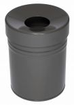 Abfallbehälter TKG FIRE EX Deckel Graphit 24 Liter
